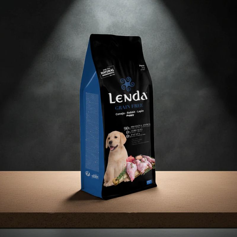 LENDA GRAIN FREE PERROS PUPPY CONEJO Y PAVO 10 KG