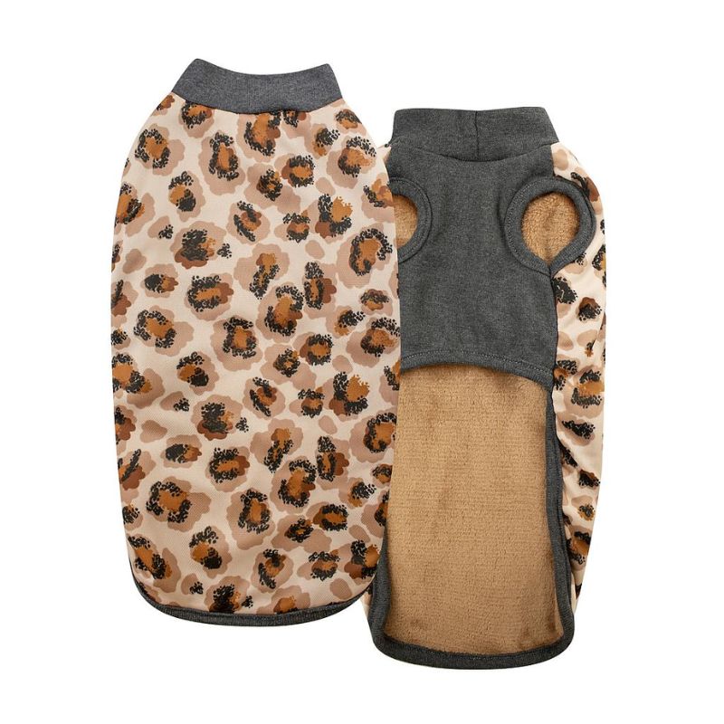 MI&DOG ABRIGO CAPA PERRO LEOPARDO