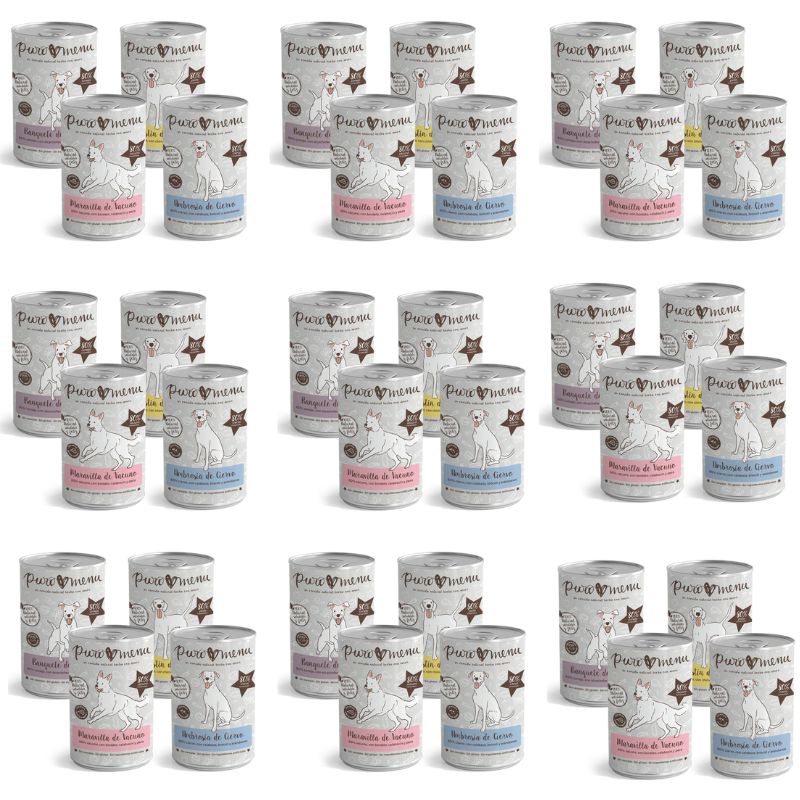 MULTIPACK LATAS PERROS PUROMENU SURTIDO 48 X 400 G