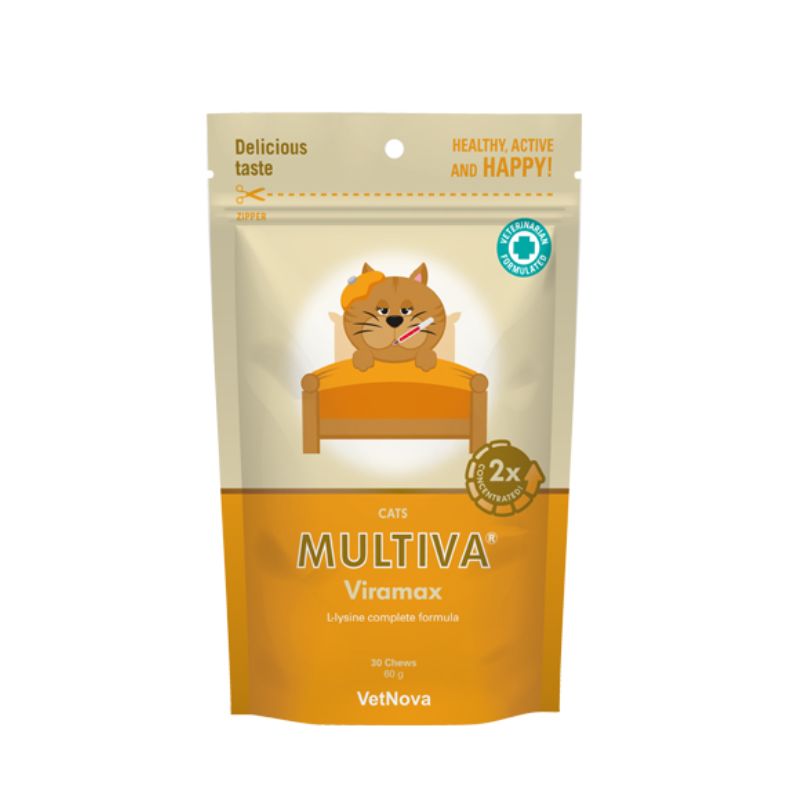 MULTIVA VIRAMAX GATOS VETNOVA SUPLEMENTO LISINA
