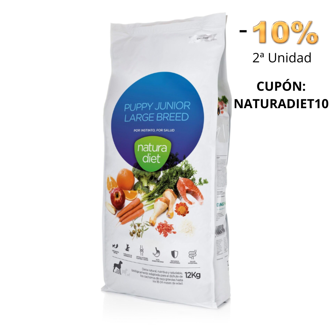 NATURA DIET DOG PUPPY JUNIOR LARGE BREED 12 KG