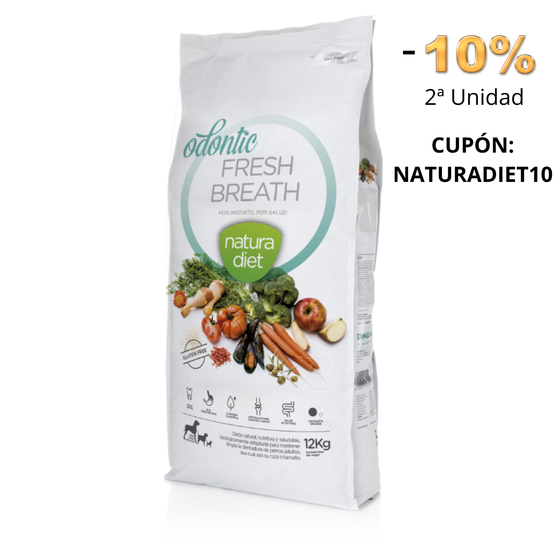 NATURA DIET ODONTIC FRESH BREATH 12 KG