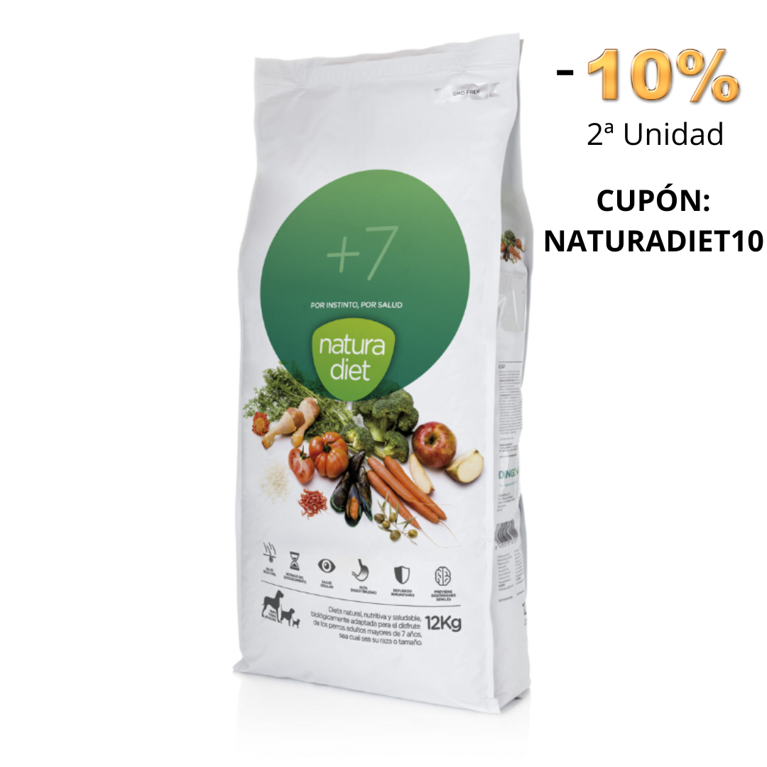 NATURA DIET PERROS +7 12 KG