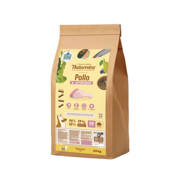 NATUREXTRA PIENSO PRENSADO EN FRIO PERROS POLLO