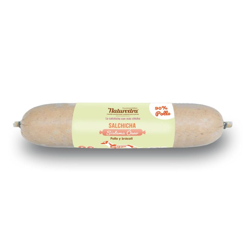 NATUREXTRA SALCHICHA SISTEMA OSEO PERROS 6 X 500 G
