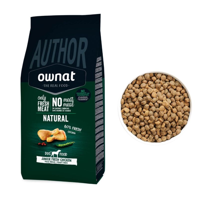 OWNAT AUTHOR PERRO JUNIOR FRESH POLLO 10 KG