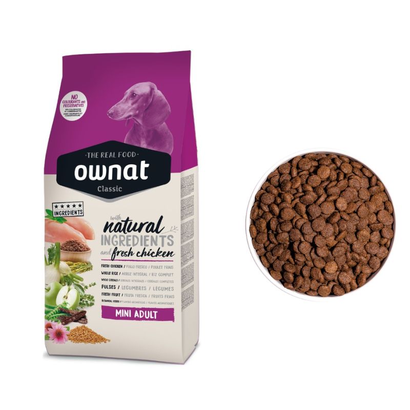 OWNAT CLASSIC PERRO MINI ADULTO 8 KG