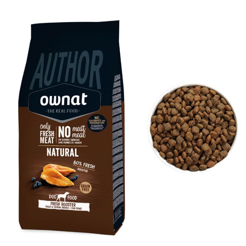 OWNAT PERRO AUTHOR FRESH ROOSTER 10 KG