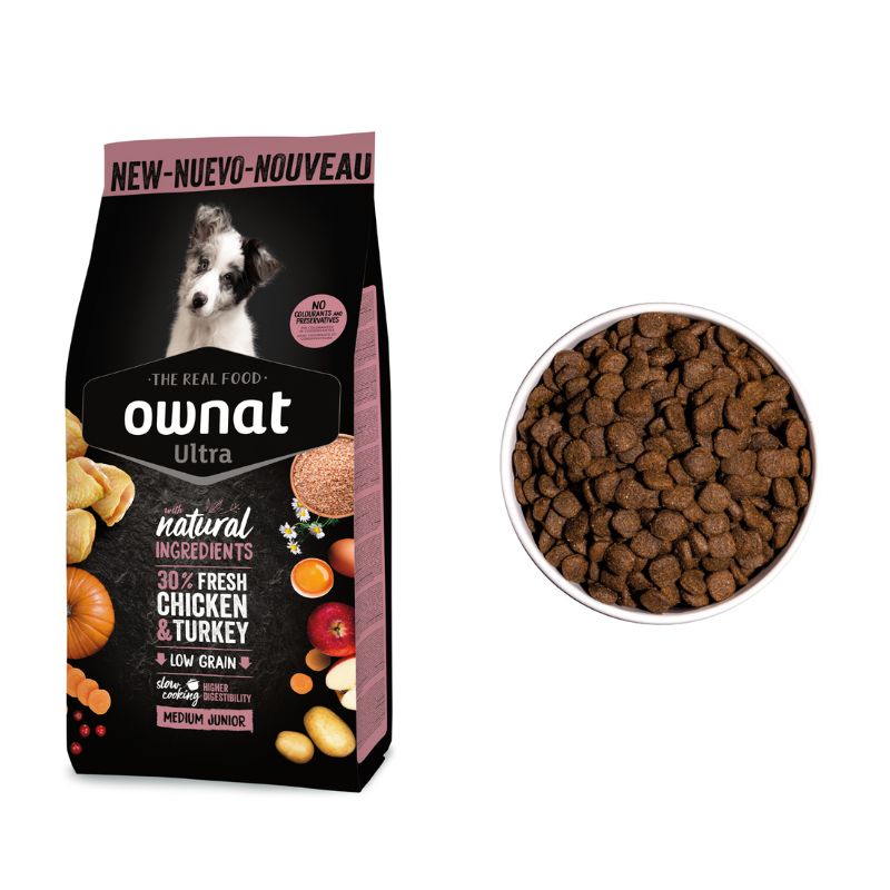 OWNAT ULTRA PERRO MEDIUM JUNIOR 12 KG
