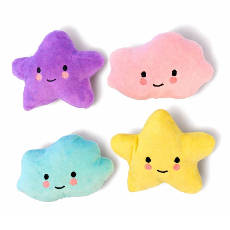 PACK 4 PELUCHES BOREAL PERRO 12 CM
