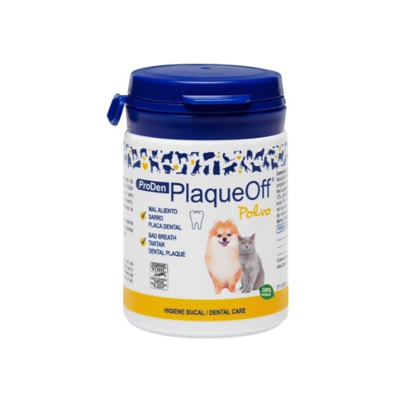 PLAQUE OFF POLVO PERRO Y GATO 60 G