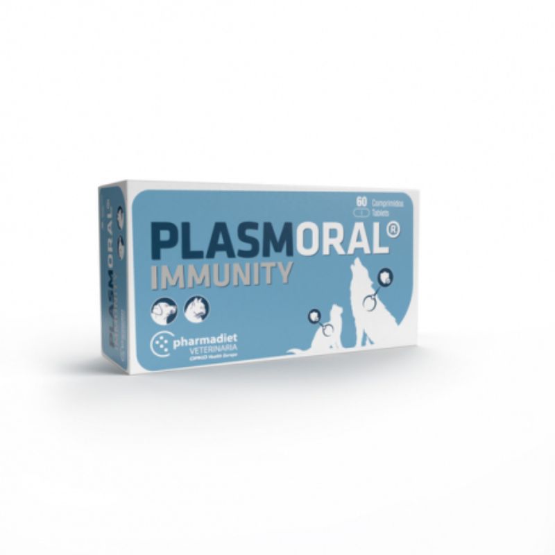 PLASMORAL INMUNITY PARA PERROS Y GATOS 60 COMPRIMIDOS