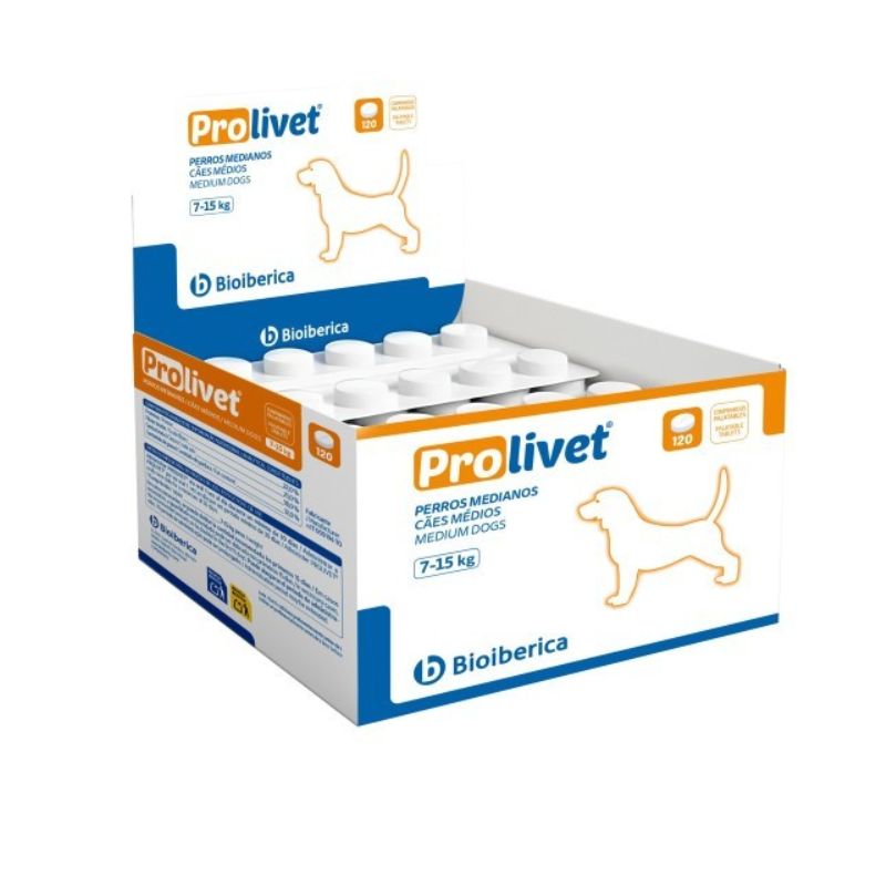 PROLIVET PERROS MEDIANOS 120 COMP HEPATO
