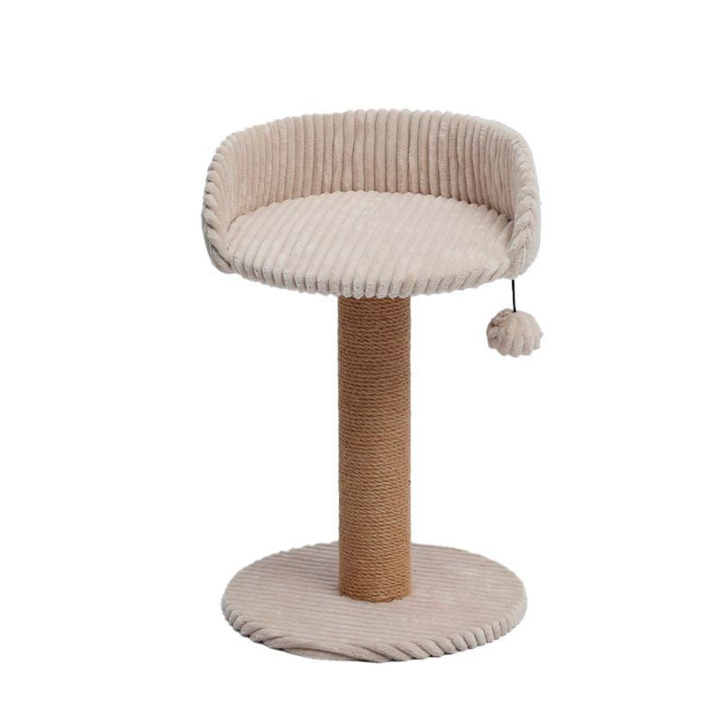 RASCADOR GATOS FREEDOG SILLA SCRATCH BEIGE 30 X 30 X 47 CM