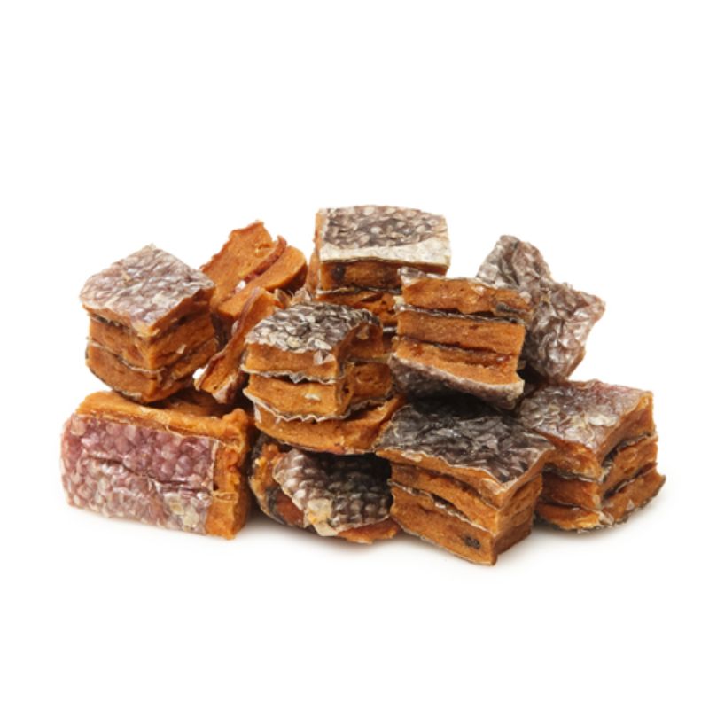 SNACK NATURAL DADITOS DE SALMON PERROS FRIGERA 5 X 100 G