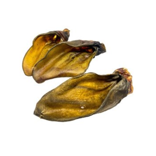 SNACK NATURAL OREJA DE TERNERA SIN PELO 120 UNIDADES RAW