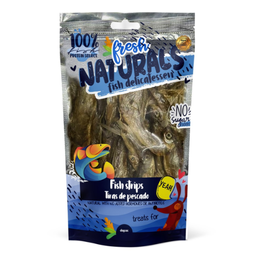SNACK NATURAL PERROS PESCADITOS FRESH 10 x 100 GR
