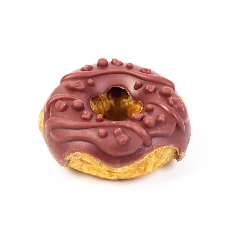 SNACK PARA PERROS DONUTS CON ARANDANOS Y POLLO 7 CM 20 UNIDADES