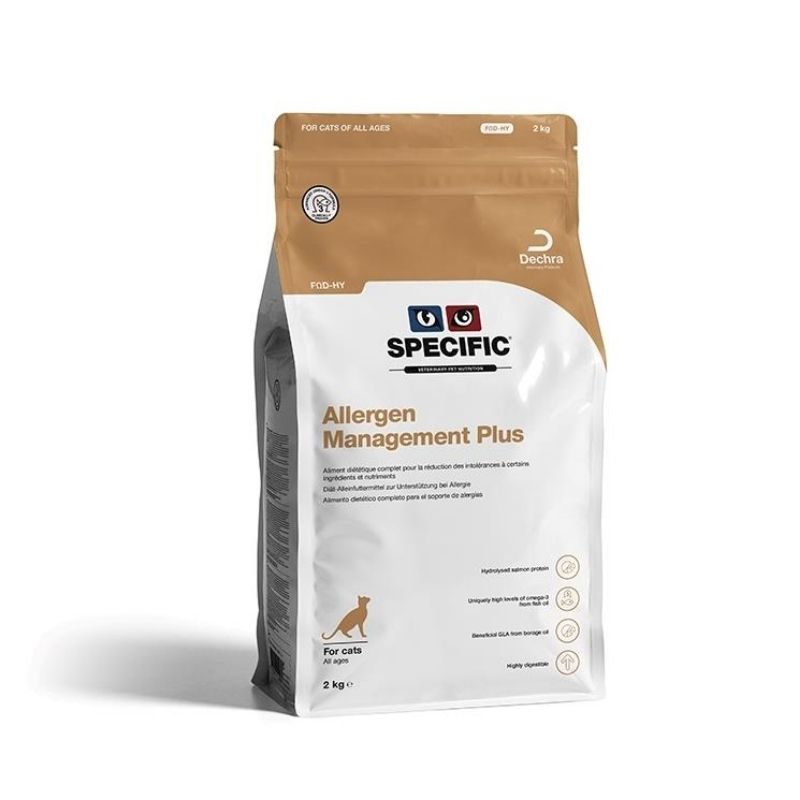 SPECIFIC GATOS ADULTOS FOD-HY ALLERGEN MANAGEMENT PLUS 2KG