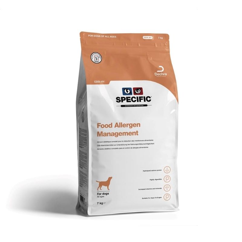 SPECIFIC PERROS FOOD ALLERGEN MANAGEMENT CDD HY 12 KG