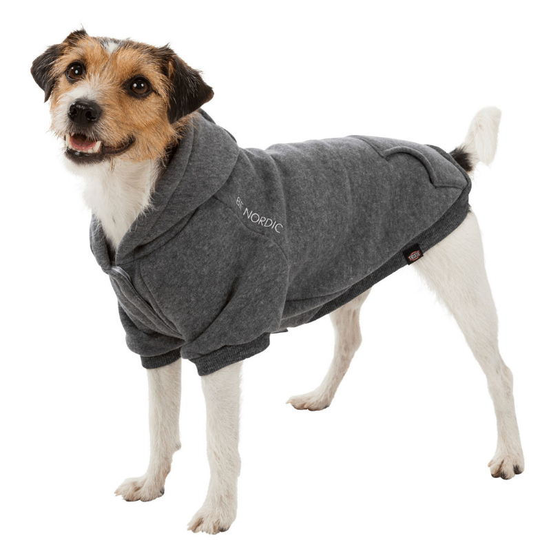 SUDADERA PERRO BE NORDIC GRIS TRIXIE
