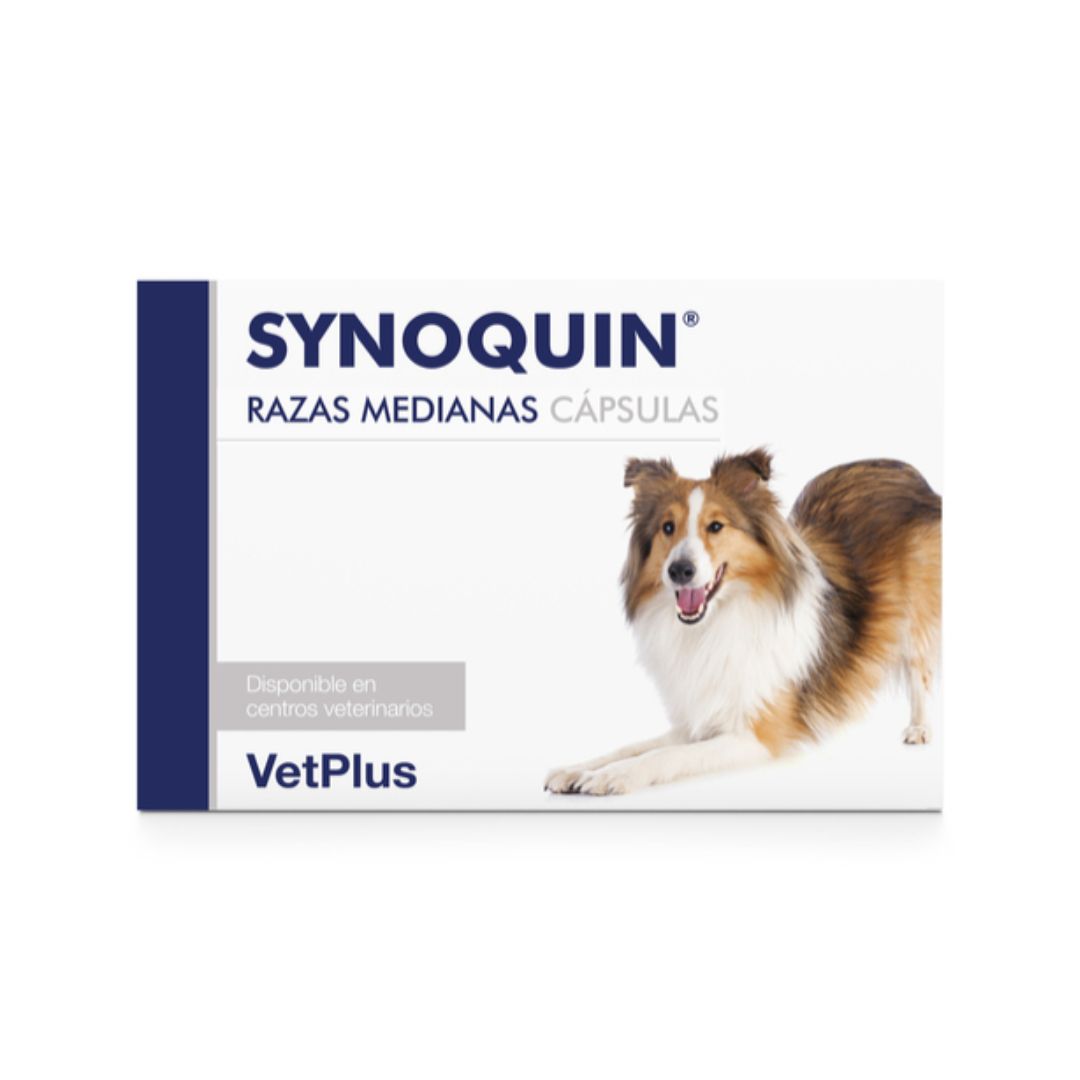 SYNOQUIN CONDROPROTECTOR PERROS RAZAS MEDIANAS 120 CAPSULAS