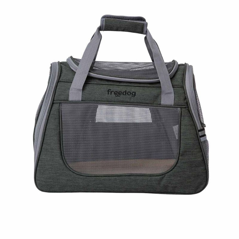 TRANSPORTIN PARA PERROS Y GATOS FREEDOG LAX VERDE 45X25X35 CM