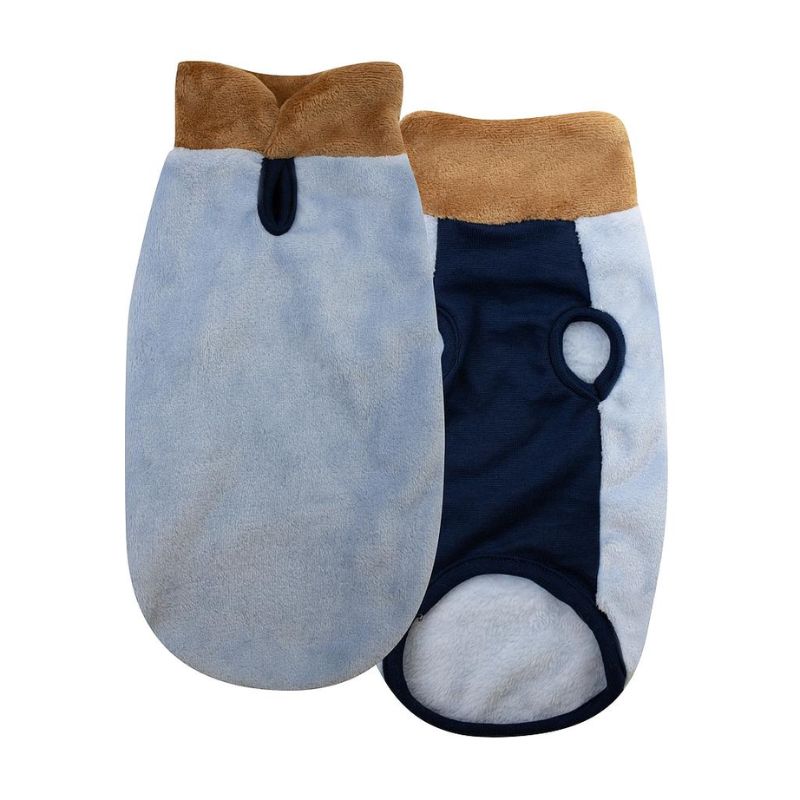 YAGU MODA JERSEY POLAR CELESTE MI&DOG