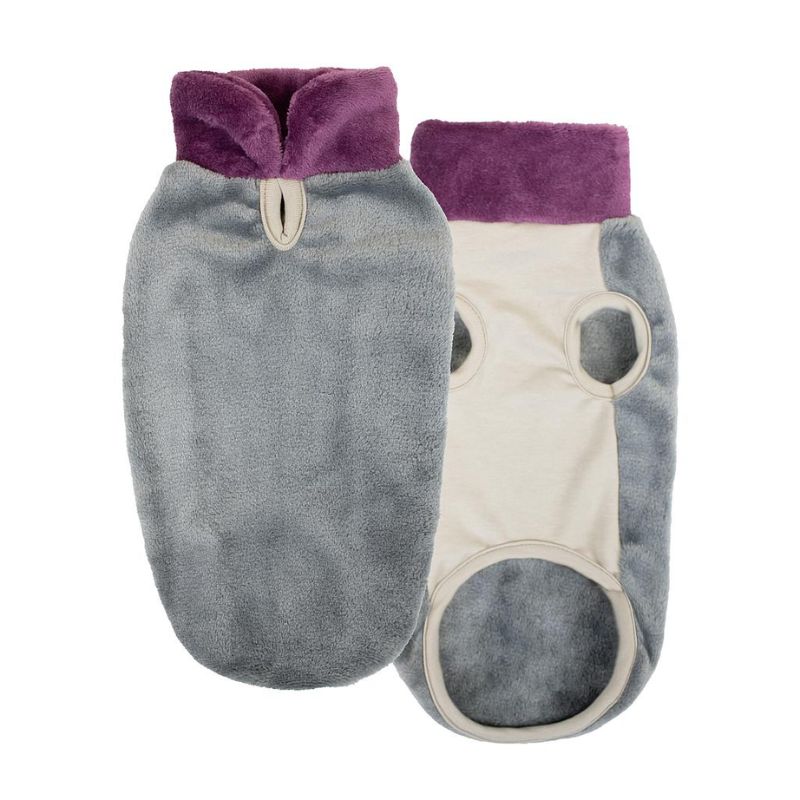 YAGU MODA JERSEY POLAR GRIS MI&DOG