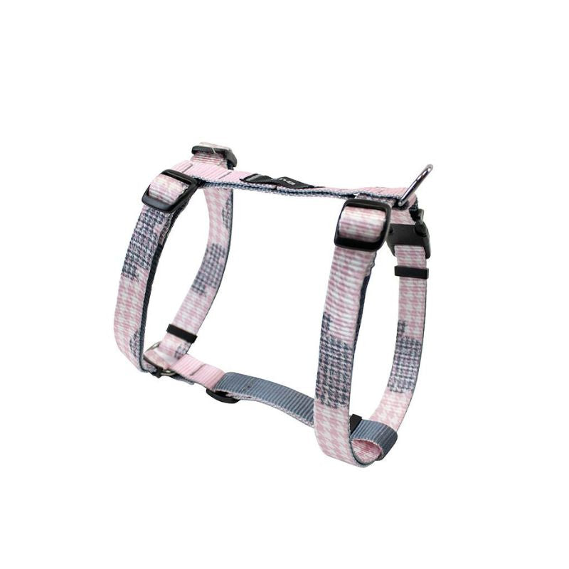 YAGU PASEO ARNES PERROS NYLON FLOW ROSA
