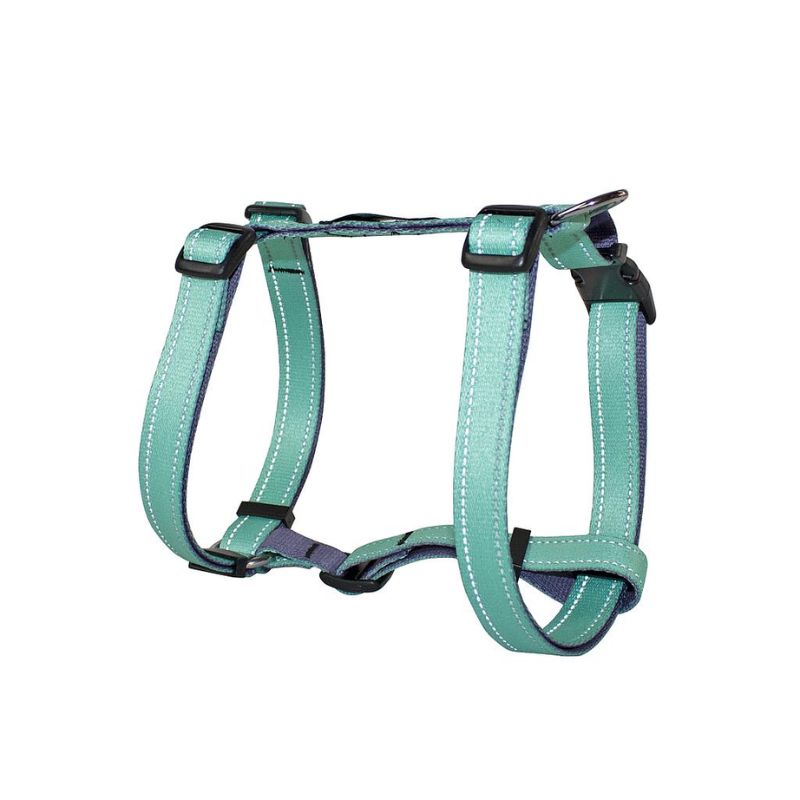 YAGU PASEO ARNES PERROS NYLON REFLECTANTE AQUA